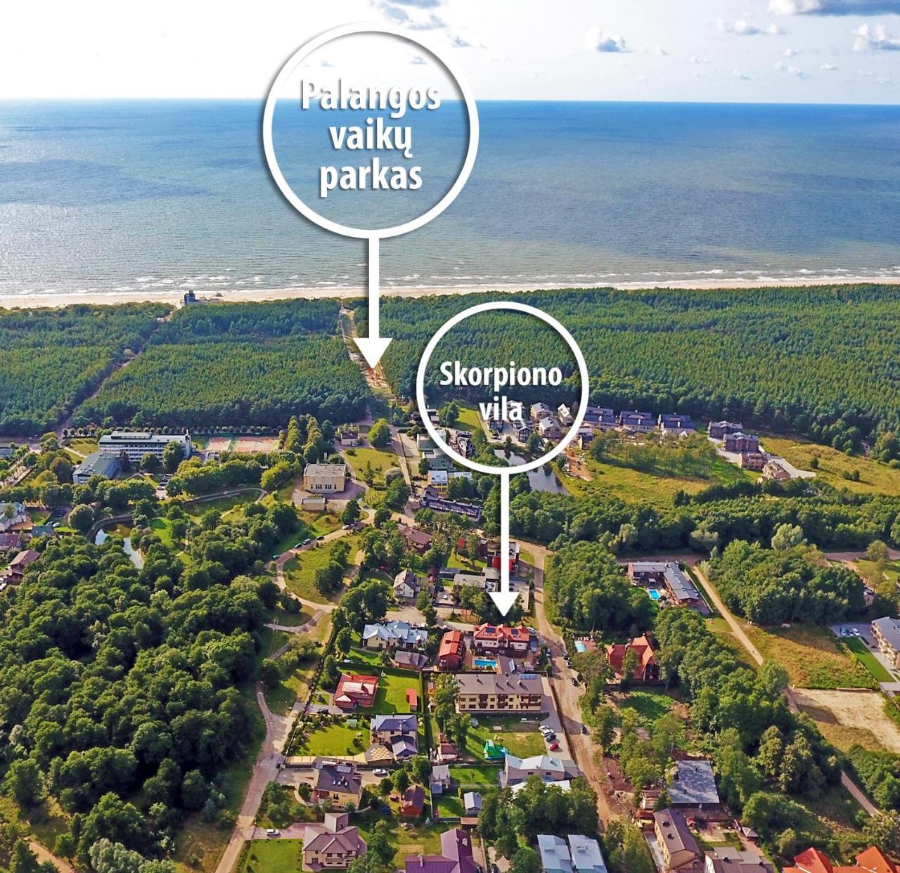 Skorpiono Vila Palanga Bagian luar foto